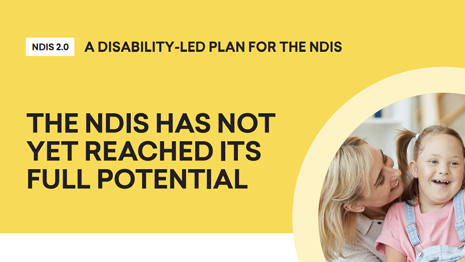 Dylan Alcott NDIS 2.0 Report Image